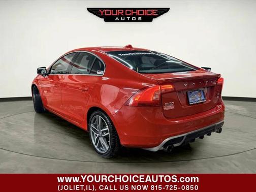 Red 2012 Volvo S60 T6 R-Design