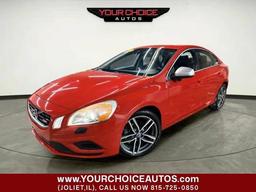 Red 2012 Volvo S60 T6 R-Design