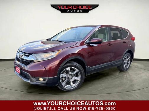 Maroon 2018 Honda CR-V EX-L