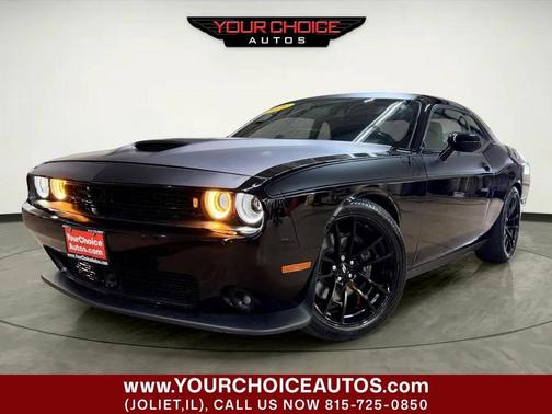 Pitch Black Clearcoat 2023 Dodge Challenger R/T Scat Pack