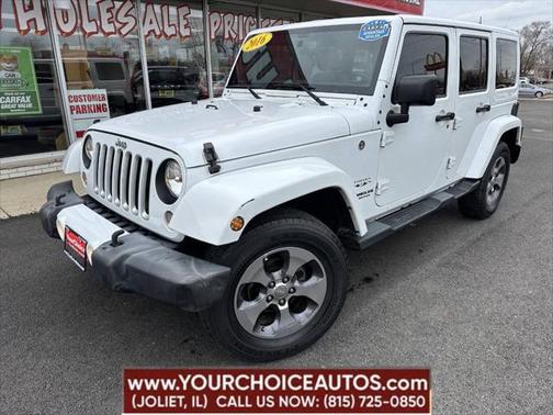 2016 Jeep Wrangler Unlimited Sahara