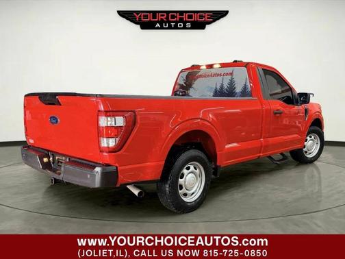 Red 2021 Ford F-150 XL