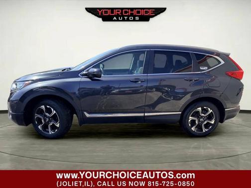 Gray 2019 Honda CR-V Touring AWD 4dr SUV