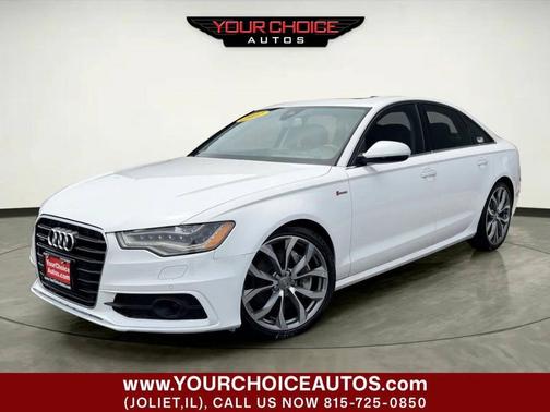 White 2012 Audi A6 3.0T Prestige Quattro