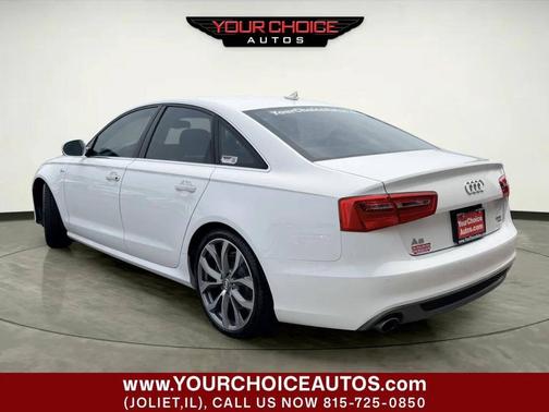 White 2012 Audi A6 3.0T Prestige Quattro