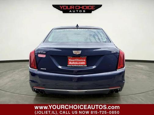 Dark Adriatic Blue Metallic 2018 Cadillac CT6 3.6L Luxury