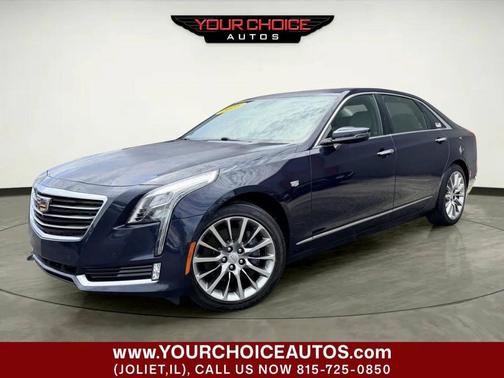 Dark Adriatic Blue Metallic 2018 Cadillac CT6 3.6L Luxury