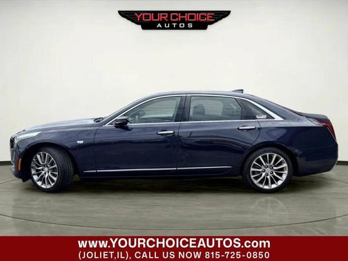 Dark Adriatic Blue Metallic 2018 Cadillac CT6 3.6L Luxury