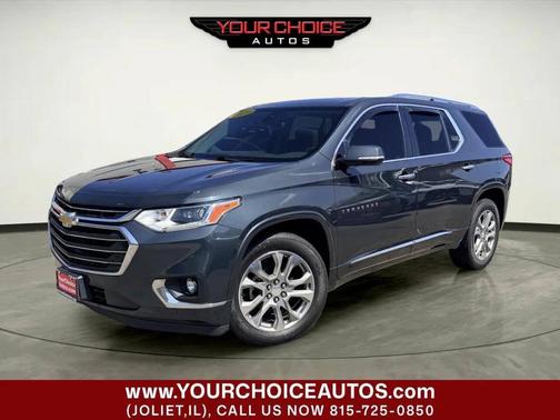 Teal 2019 Chevrolet Traverse Premier