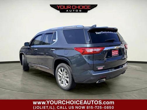 Teal 2019 Chevrolet Traverse Premier