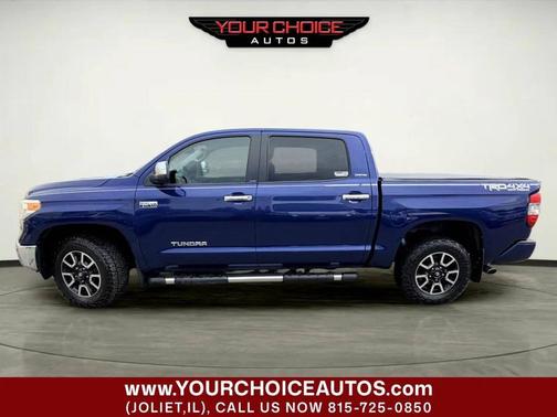 Blue 2014 Toyota Tundra Limited
