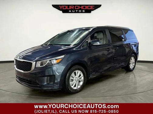 Midnight Sapphire Pearl Metallic 2016 Kia Sedona LX