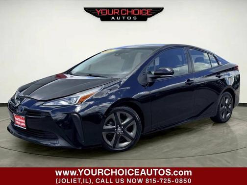 Midnight Black Metallic 2021 Toyota Prius XLE