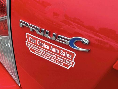 Absolutely Red 2013 Toyota Prius c Two