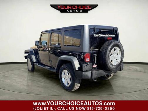 Black 2011 Jeep Wrangler Unlimited Sport