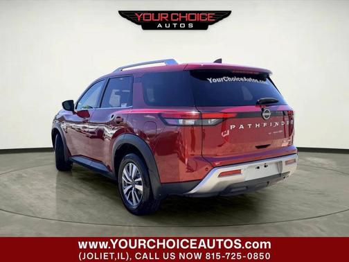 Red 2022 Nissan Pathfinder SL AWD 4dr SUV