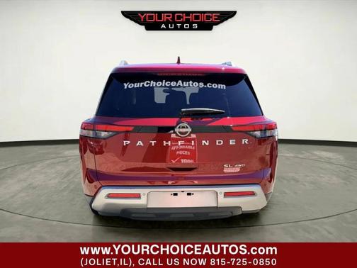 Red 2022 Nissan Pathfinder SL AWD 4dr SUV
