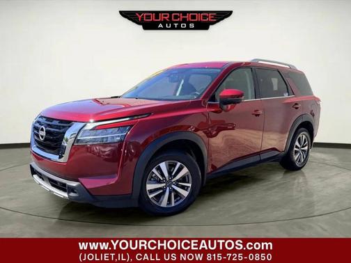 Red 2022 Nissan Pathfinder SL AWD 4dr SUV