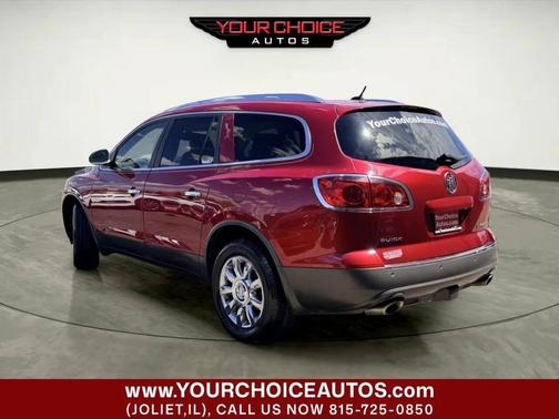 Red 2012 Buick Enclave Leather