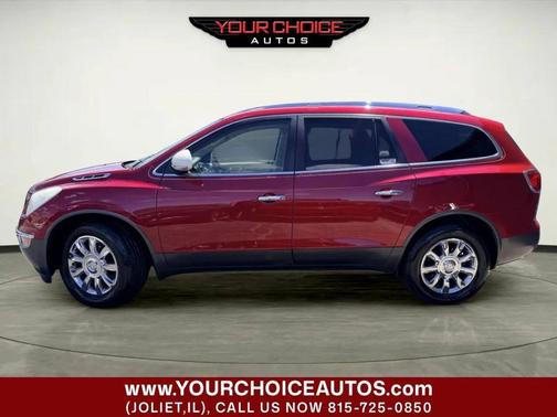 Red 2012 Buick Enclave Leather