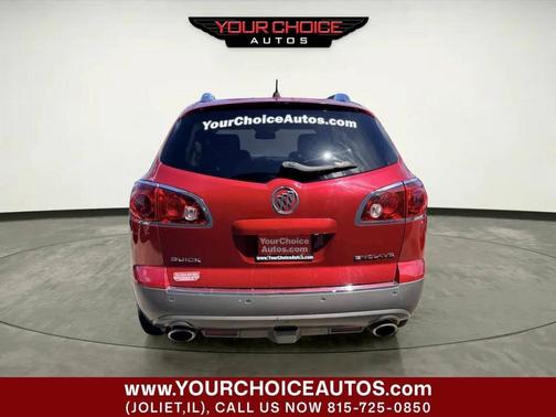 Red 2012 Buick Enclave Leather
