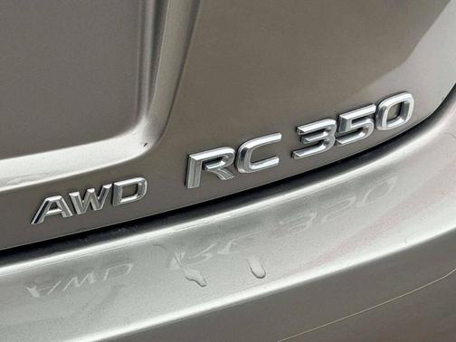 Gray 2015 Lexus RC 350 Base