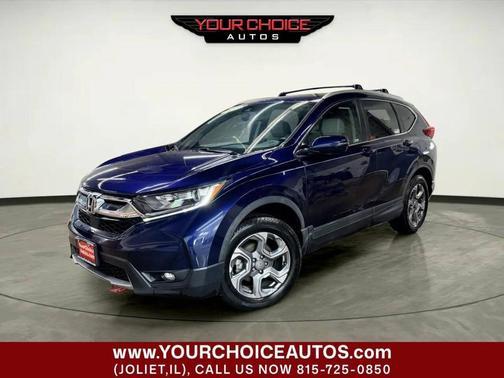 Blue 2018 Honda CR-V EX-L