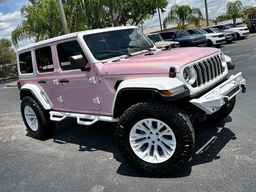 Bright White Clearcoat 2024 Jeep Wrangler 4xe Sahara