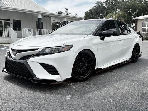 Wind Chill Pearl/Midnight Black Metallic 2023 Toyota Camry TRD