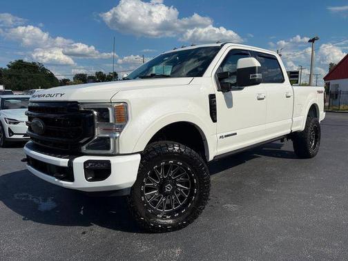 Star White Metallic Tri-Coat 2022 Ford F-250 Lariat
