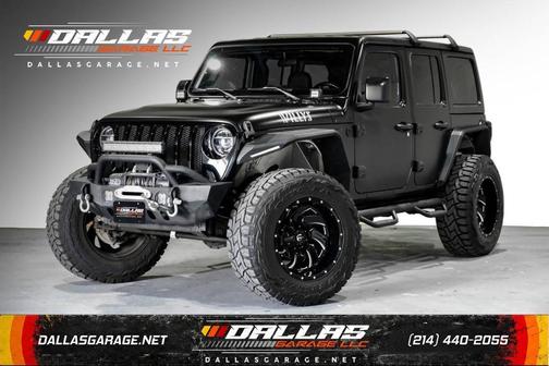 Black 2020 Jeep Wrangler Unlimited Sport