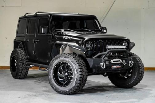 Black 2020 Jeep Wrangler Unlimited Sport