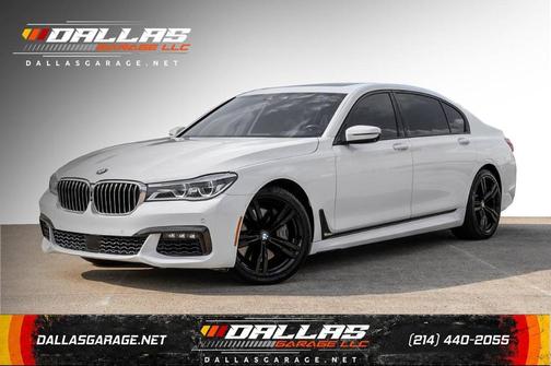 White 2017 BMW 750 i
