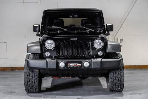 Black Clearcoat 2015 Jeep Wrangler Unlimited Rubicon