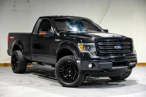 Black 2014 Ford F-150 FX4