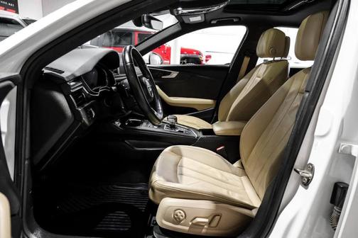 Glacier White Metallic 2017 Audi A4 2.0T ultra Premium