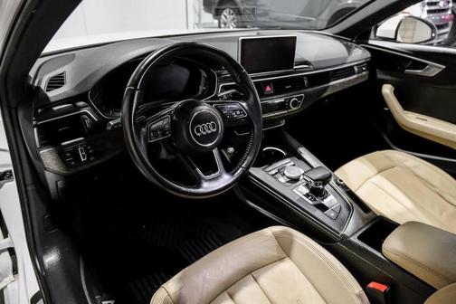 Glacier White Metallic 2017 Audi A4 2.0T ultra Premium
