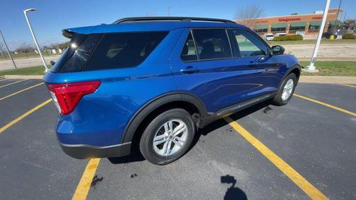 Atlas Blue Metallic 2021 Ford Explorer XLT