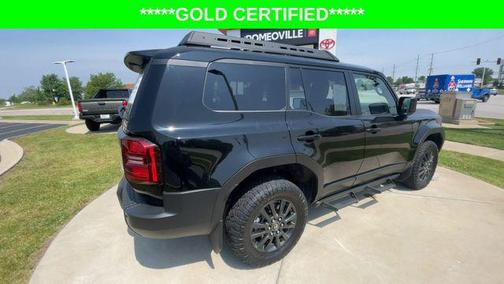 Black 2025 Toyota Land Cruiser 1958