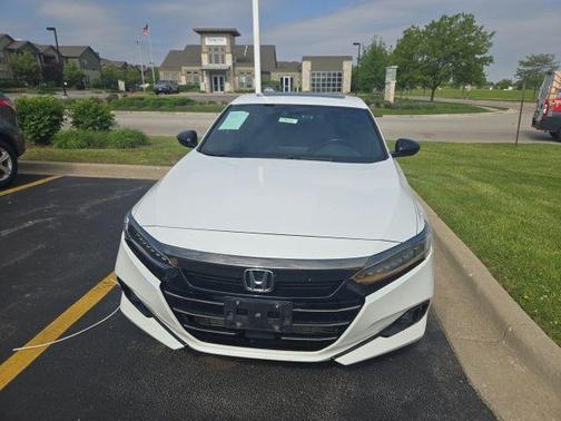Platinum White Pearl 2021 Honda Accord Sport 2.0T
