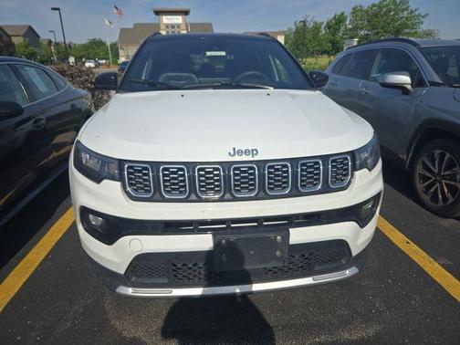 Bright White Clearcoat 2025 Jeep Compass Limited