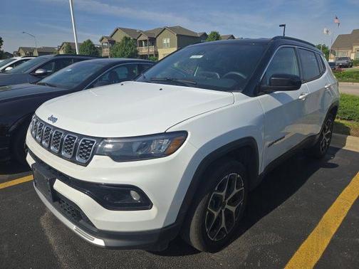 Bright White Clearcoat 2025 Jeep Compass Limited
