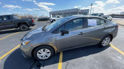 Gun Metallic 2023 Nissan Versa 1.6 S