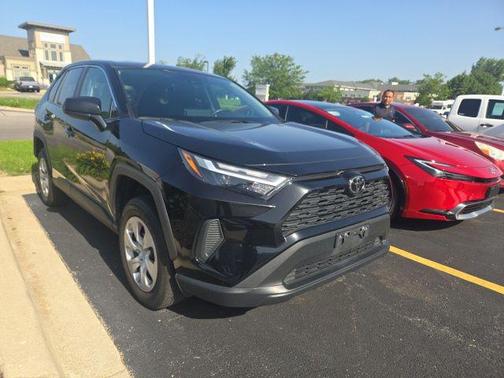 Midnight Black Metallic 2024 Toyota RAV4 LE