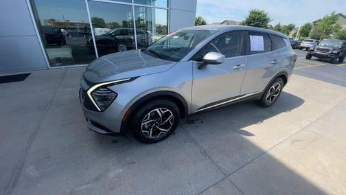 Steel Gray 2025 Kia Sportage LX