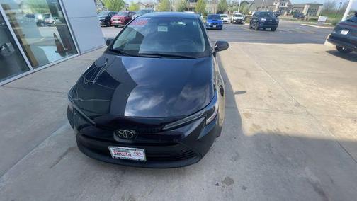 Midnight Black Metallic 2024 Toyota Corolla LE