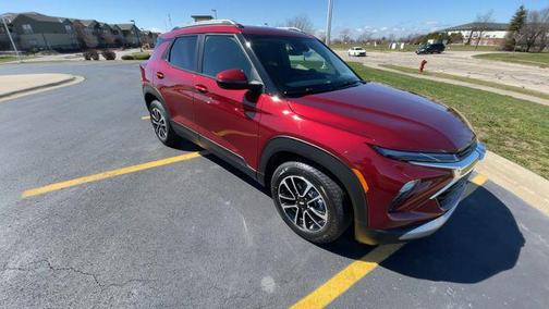 Crimson Metallic 2025 Chevrolet Trailblazer LT