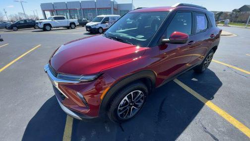 Crimson Metallic 2025 Chevrolet Trailblazer LT