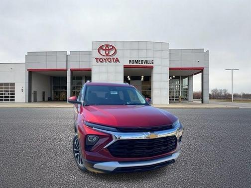 Crimson Metallic 2025 Chevrolet Trailblazer LT