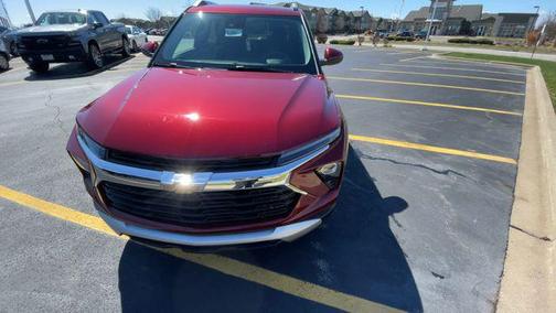 Crimson Metallic 2025 Chevrolet Trailblazer LT